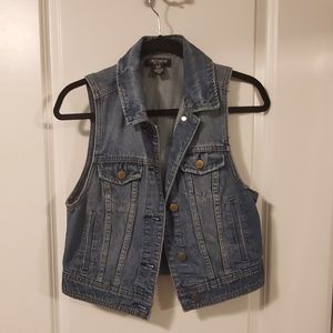 Summer Jean Vest